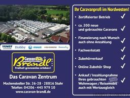 Knaus Südwind 460 EU 60 Years Gaspaket, Bugfenster