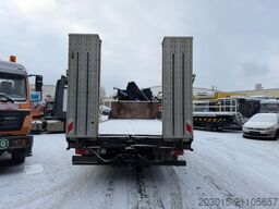 DAF LF 55  Hiab 099 DUO  Baumaschinen