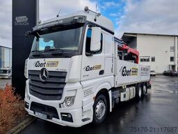 Mercedes-Benz Actros 2745 L 6x2 Baustoffpritsche+Kran Retarder