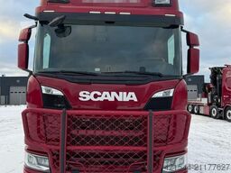 Scania R500 6x2 crane truck w/ 47 t/m Hiab crane with jib