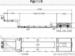 FGM Well Trailer with Winch, Extensions, Ramps and FGM