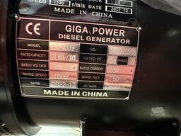 Giga power LT-W30GF 37.5 KVA Open generator