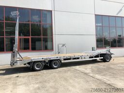 Möslein T 3-6 VB  3 Achs Tieflader- Anhänger, Luftgefedert, Verbreiterung