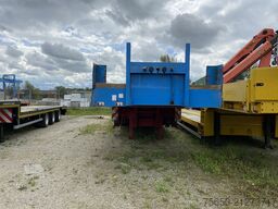  stp  3 Achs Satteltieflader Platofür Fertigteile oder Baumaschinen