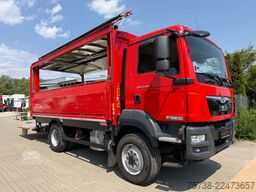 MAN TGM 13.290 4x4 Getränke/Seitenlader+LBW/Navi