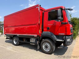 MAN TGM 13.290 4x4 Getränke/Seitenlader+LBW/Navi