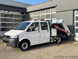 Volkswagen Transporter 2.0 TDI DC Maxilift Laadkraan Kippe...