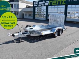 BRIAN JAMES TRAILERS Digger Plant Schwerlast-Rampe 3,2x1,7m NEU
