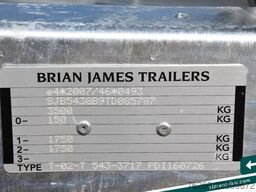 BRIAN JAMES TRAILERS Digger Plant Schwerlast-Rampe 3,7x1,7m NEU