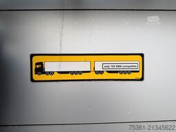 SCHMITZ CARGOBULL SCS 24/L -13.62 Mega Pritsche und Schiebeplane