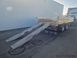 HUMBAUR 14 To Tandem Kipper Tieflader Rampen 40/50 mmAHK