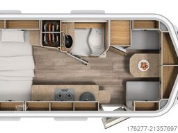 Eriba Touring 630 Harbour Blue