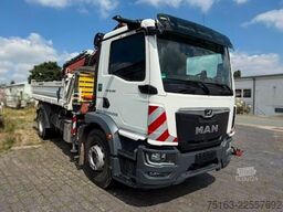 MAN TG-M 18.320 4x2 2-Achs Kipper Kran Atlas 116.4RC