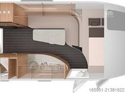 Knaus Sport&Fun 480 QL Black Selection 1700kg,Dusche