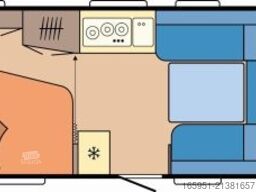 Hobby De Luxe 495 WFB Auflastung 1800 kg