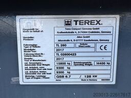 TEREX TL260 Radlader 15,8 T *8.000 h *Longarm *40 km/h