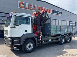 Man TGA 26.320 6x4 Full Steel Manual Fassi 45 Tonme...