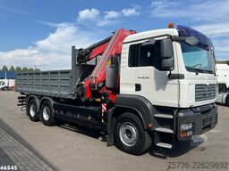Man TGA 26.320 6x4 Full Steel Manual Fassi 45 Tonme...