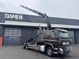 DAF CF 410 6x2 FASSI F 255A.2.25 + AJK Haakarmsysteem