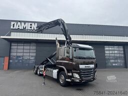DAF CF 410 6x2 FASSI F 255A.2.25 + AJK Haakarmsysteem