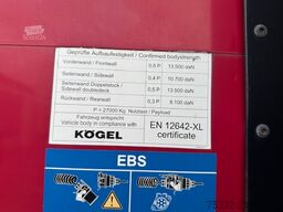 Kögel S 24-3 achs Kofferauflieger Portal BPW