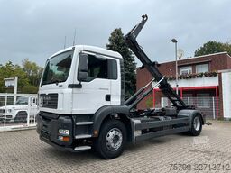 MAN 18.430 Knickhaken-Kranleitung-40 Fuß Container