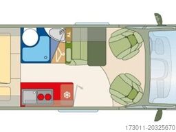 ROADCAR R600 165PS *Radio/Navi/Kamera/Markise*