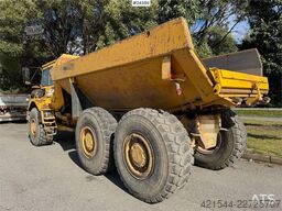 Volvo A20C Articulated Dump Truck – White Plates