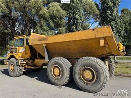 Volvo A20C Articulated Dump Truck – White Plates