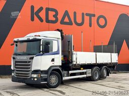 Scania G 450 6x2*4 PK 19001 / PLATFORM L=6764 mm