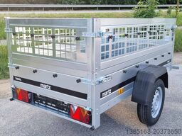 Martz Anhänger Kastenanhänger Hänger 750kg mit Gitteraufsatz NEU