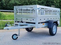 Martz Anhänger Kastenanhänger Hänger 750kg mit Gitteraufsatz NEU
