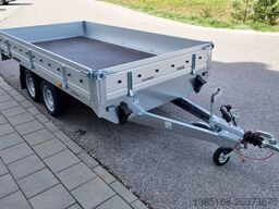 Martz Alu Hochlader 2t 365cm x 171cm Anhänger NEU