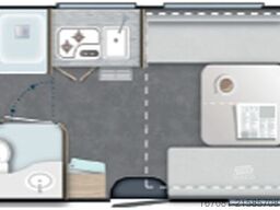 CHALLENGER Teilintegriert Graphite Edition 380