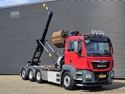 MAN TGS 35.430 8x4-4 BL / HAAKARM + Z KRAAN / CRANE