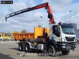 Iveco Trakker 450 6X6 6x6 Palfinger PK19001 SLD Kran ...
