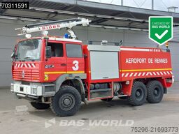 Ugunsdzēsēju mašīna Renault G 340ti Maxter 6X6 Sides Crashtender 6x6 Big-Ax...