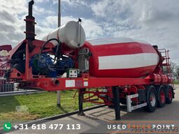  DE BUF / 3-Axle / 12M3 Mixer / Diesel / Belgium...