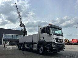 MAN TGS 26.480 6x4 HIAB 377-8 , winch Euro 6