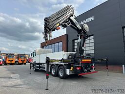 MAN TGS 26.480 6x4 HIAB 377-8 , winch Euro 6