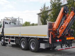 Renault C380 Comfort 6x4 / Atlas 172.3E crane