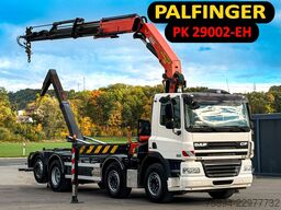 DAF CF 85.410 ABROLLKIPPER + PALFINGER PK 26002 FUNK