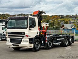 DAF CF 85.410 ABROLLKIPPER + PALFINGER PK 26002 FUNK