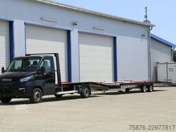 IVECO Daily Autotransport-Zug  mit Anhänger 3 PKW