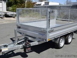HUMBAUR HUK 272715 Kipper mit Gitteraufsatz, FlexEPumpe