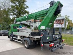 MERCEDES-BENZ Ategoe 816 Dachdecker Kran BÖCKER 37/4000 Korb