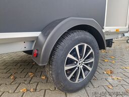 Variant schwarzer Kofferanhänger Rampe Seitentür