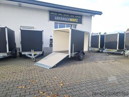 Variant schwarzer Kofferanhänger Rampe Seitentür