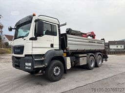 MAN TGS 33.440 Kipper+HMF 1820-4