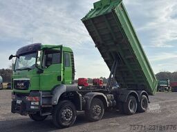 MAN TGS 35.400 8x8 EURO4 WYWROTKA TRÓJSTRONNA MEILL...